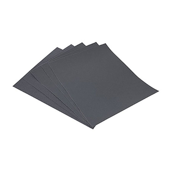 TIMCO Wet & Dry Sanding Sheets 230 x 280mm 5 Pieces 600 Grit Black