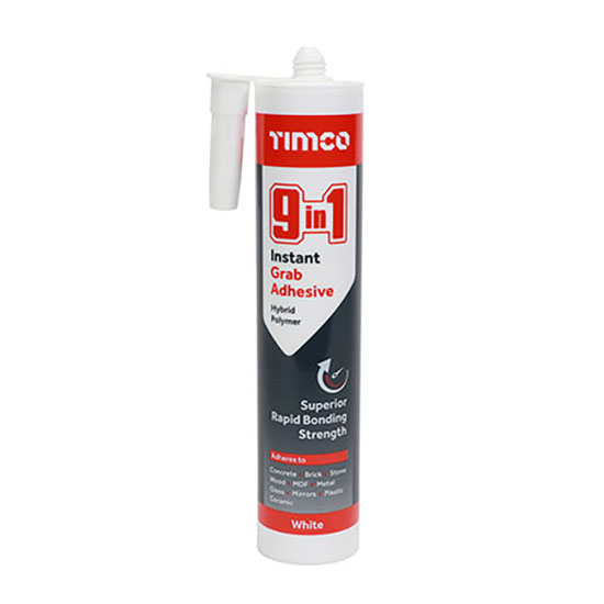 TIMCO 9 in 1 Instant Grab Adhesive 290ml