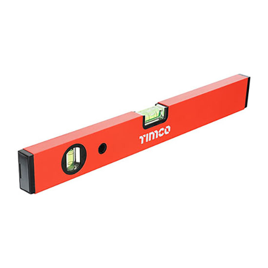 TIMCO Aluminium Box Beam Spirit Level 400mm