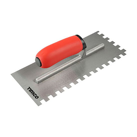 TIMCO Adhesive Trowel Square Notch 10mm