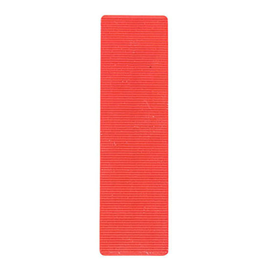 ScrewPoint 6mm Flat Packers 1000 Pieces Glazing, Plumbing, Flooring 100 x 28 x 6mm Red