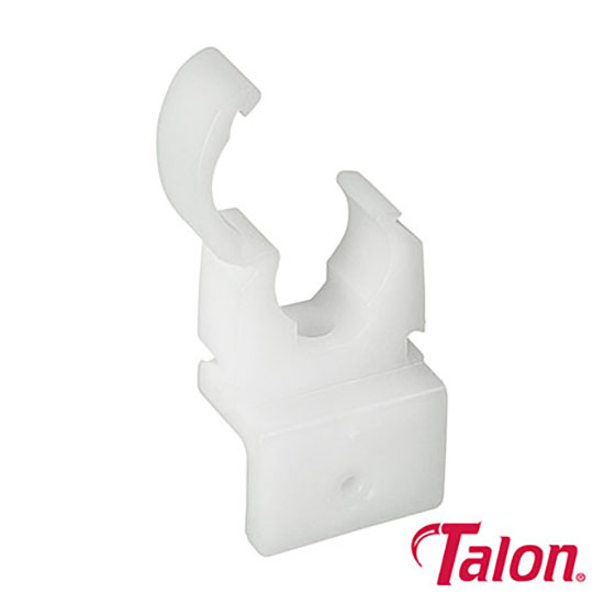 Talon EZ Joist Pipe Clips White 15mm