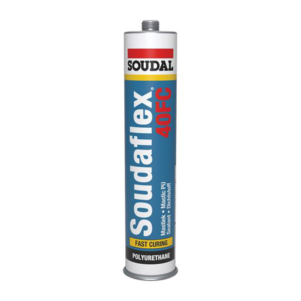 Soudal Soudaflex 40FC Polyurethane sealant adhesive 310ml White
